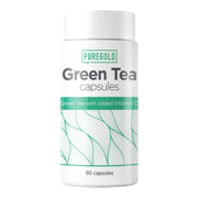 Pure Gold Protein Green Tea Supplement, 90 Caps (Exp 12/25)