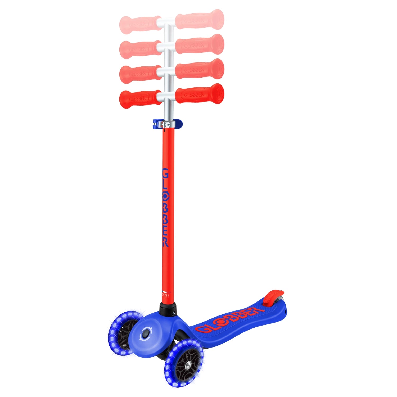 Globber Primo Foldable Lights 3 Wheel Scooter (LED Wheels) (13 Types) | 3-7Y - Pupsik Singapore