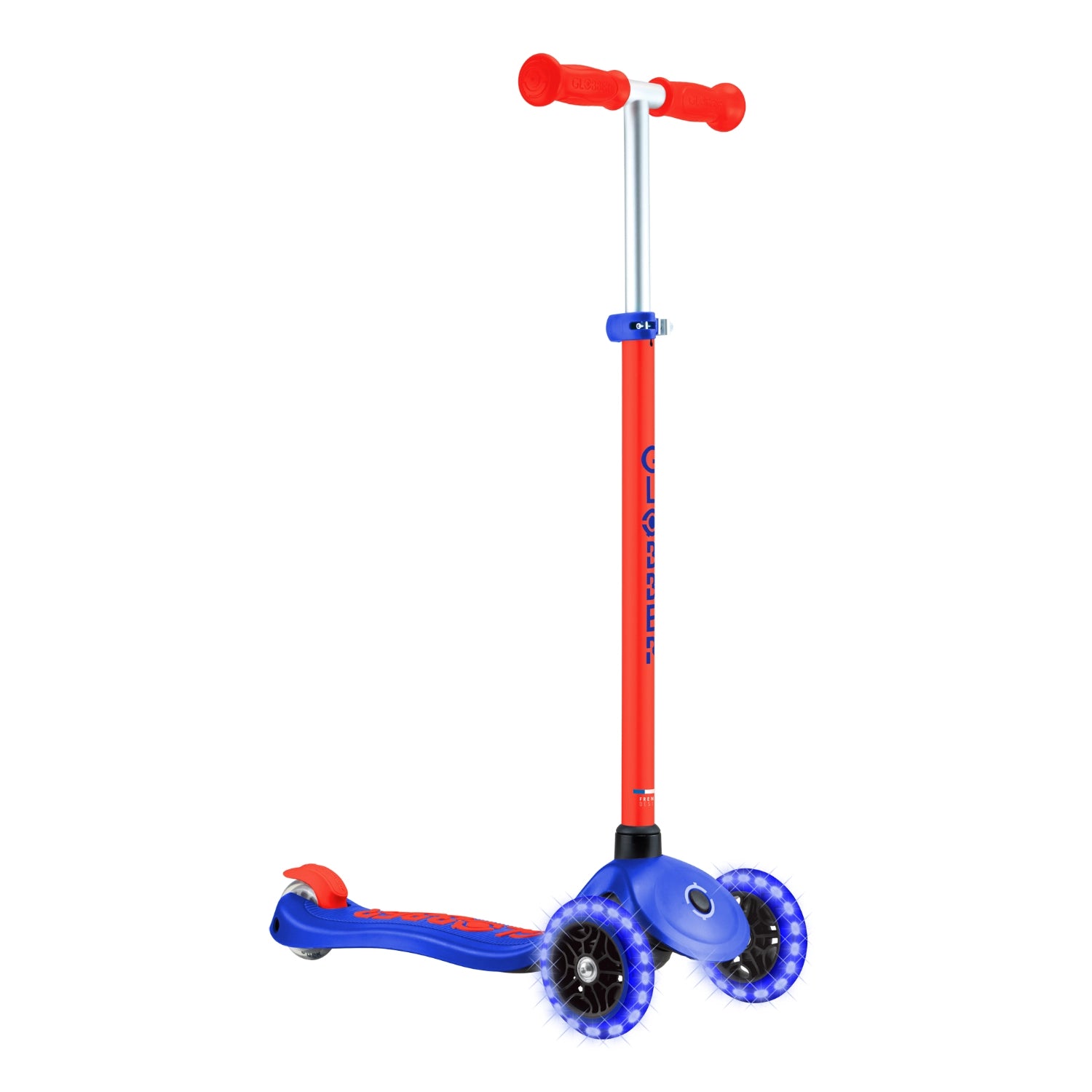 Globber Primo Foldable Lights 3 Wheel Scooter (LED Wheels) (9 Types) | 3-7Y - Pupsik Singapore