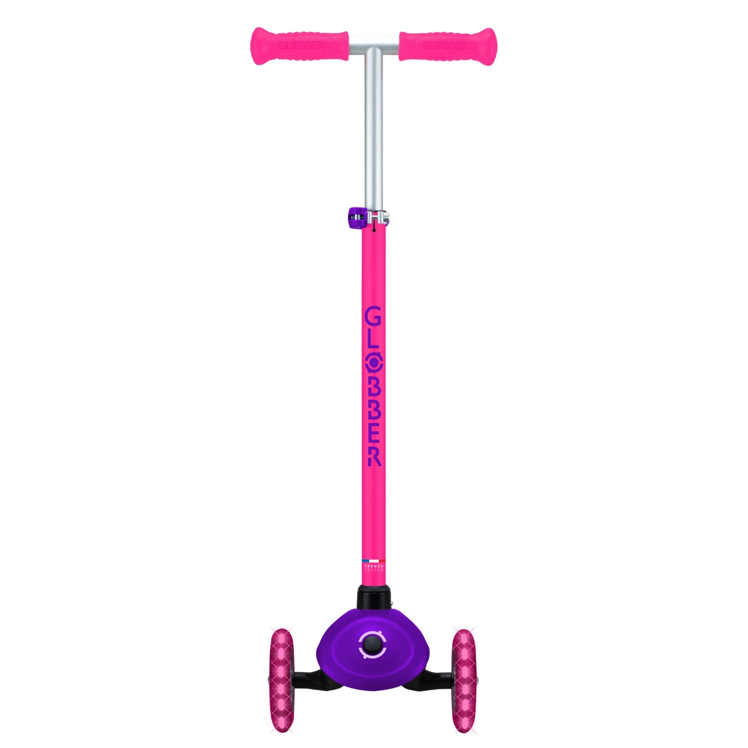 Globber Primo Foldable Lights 3 Wheel Scooter (LED Wheels) (13 Types) | 3-7Y - Pupsik Singapore