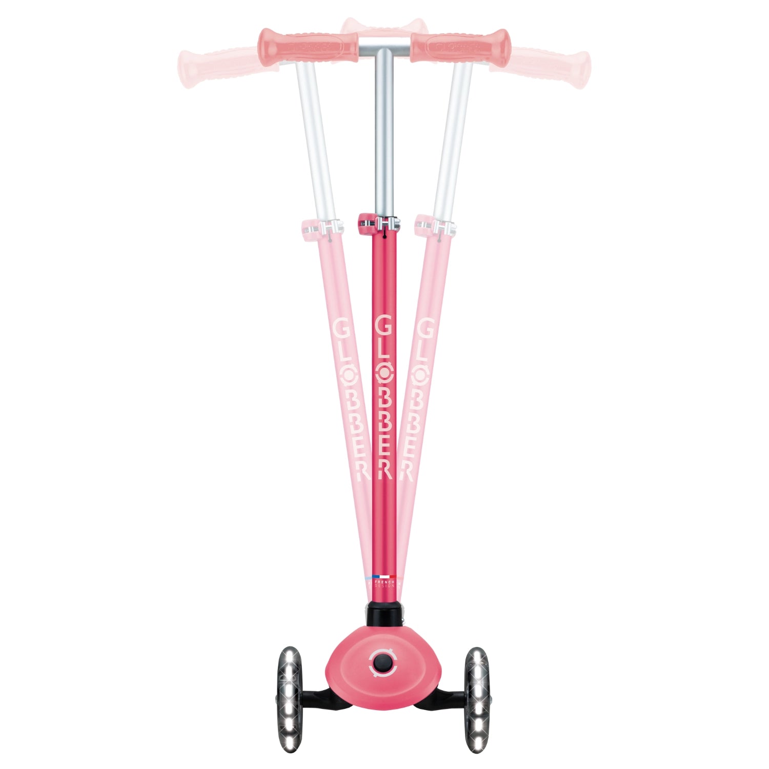 Globber Primo Foldable Lights 3 Wheel Scooter (LED Wheels) (13 Types) | 3-7Y - Pupsik Singapore