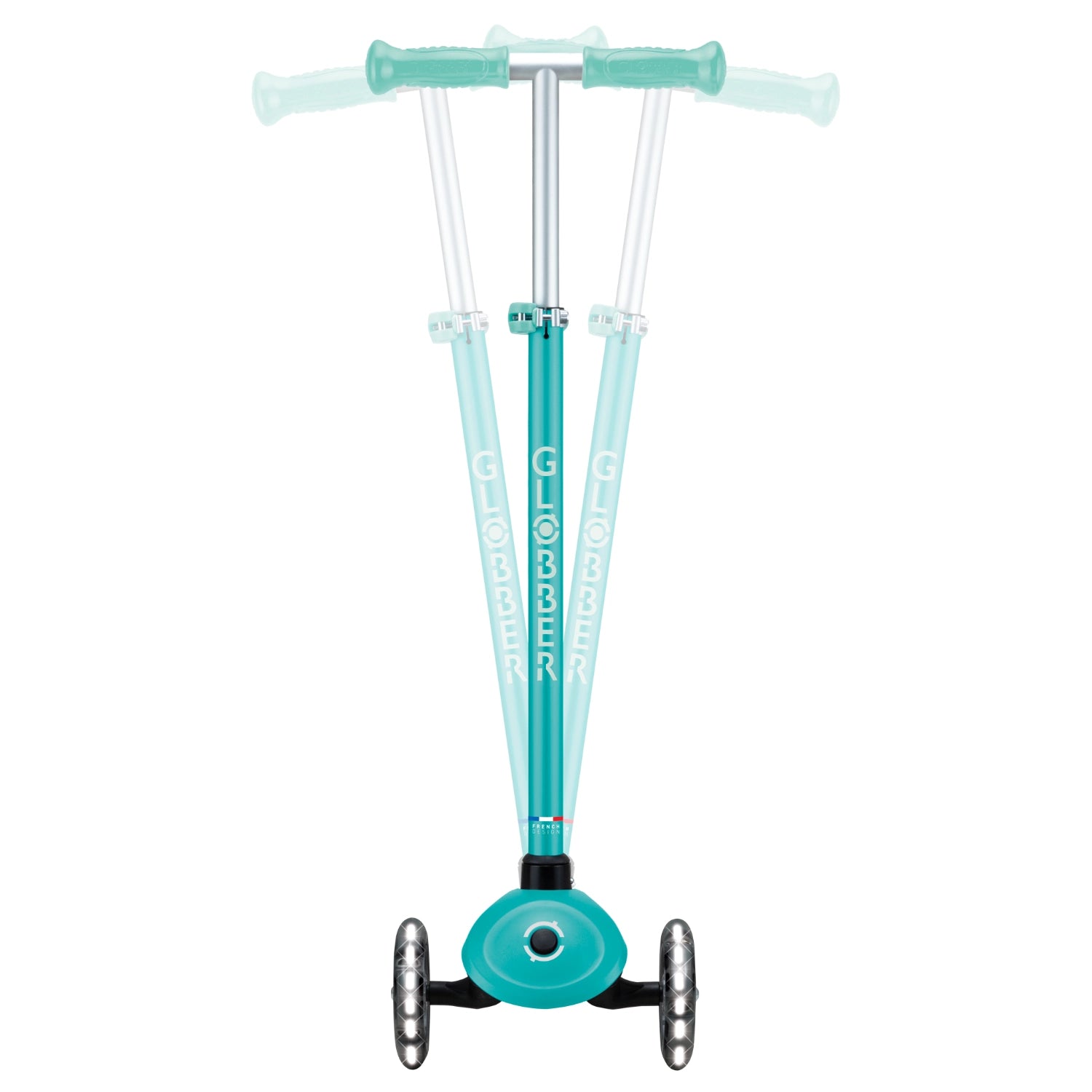 Globber Primo Foldable Lights 3 Wheel Scooter (LED Wheels) (13 Types) | 3-7Y - Pupsik Singapore