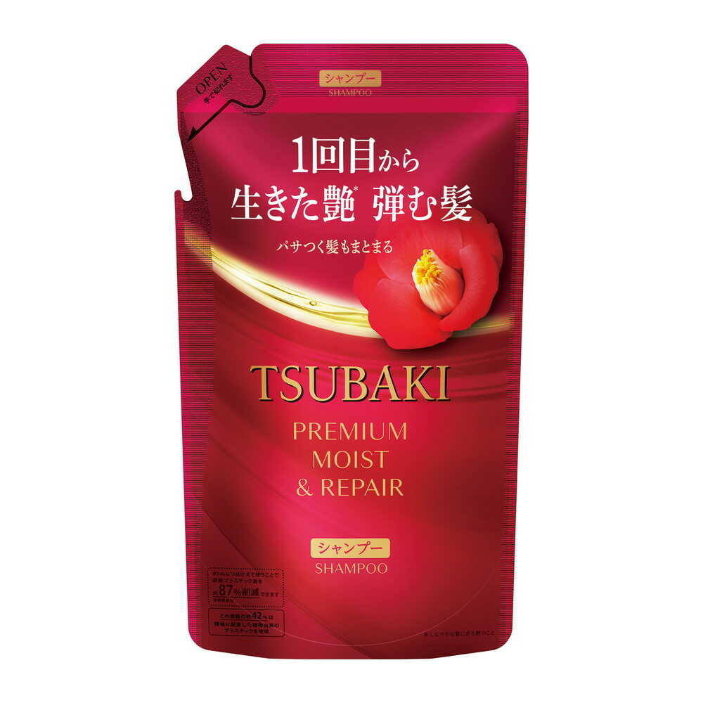 Shiseido Tsubaki Premium Moist & Repair Shampoo, 300ml Refill (Exp 10/27)
