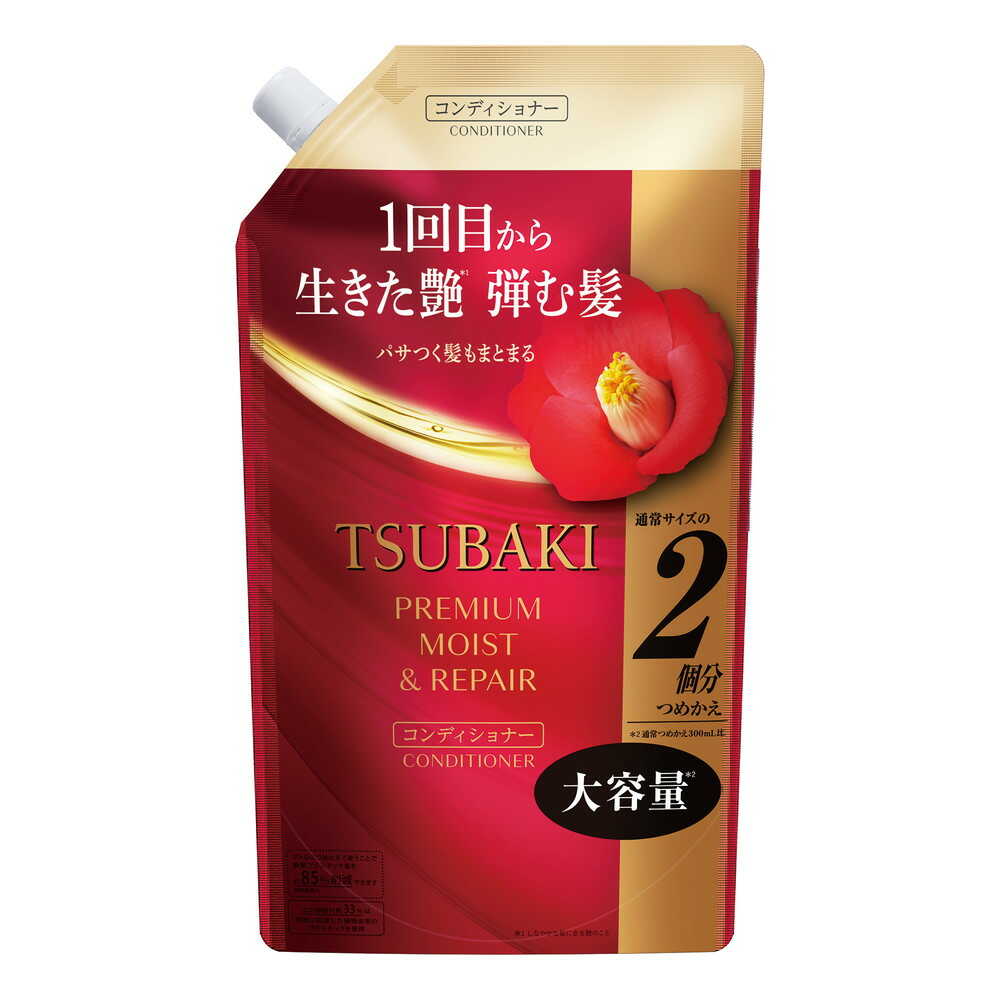 Shiseido Tsubaki Premium Moist & Repair Conditioner, 600ml Refill (Exp 11/27)