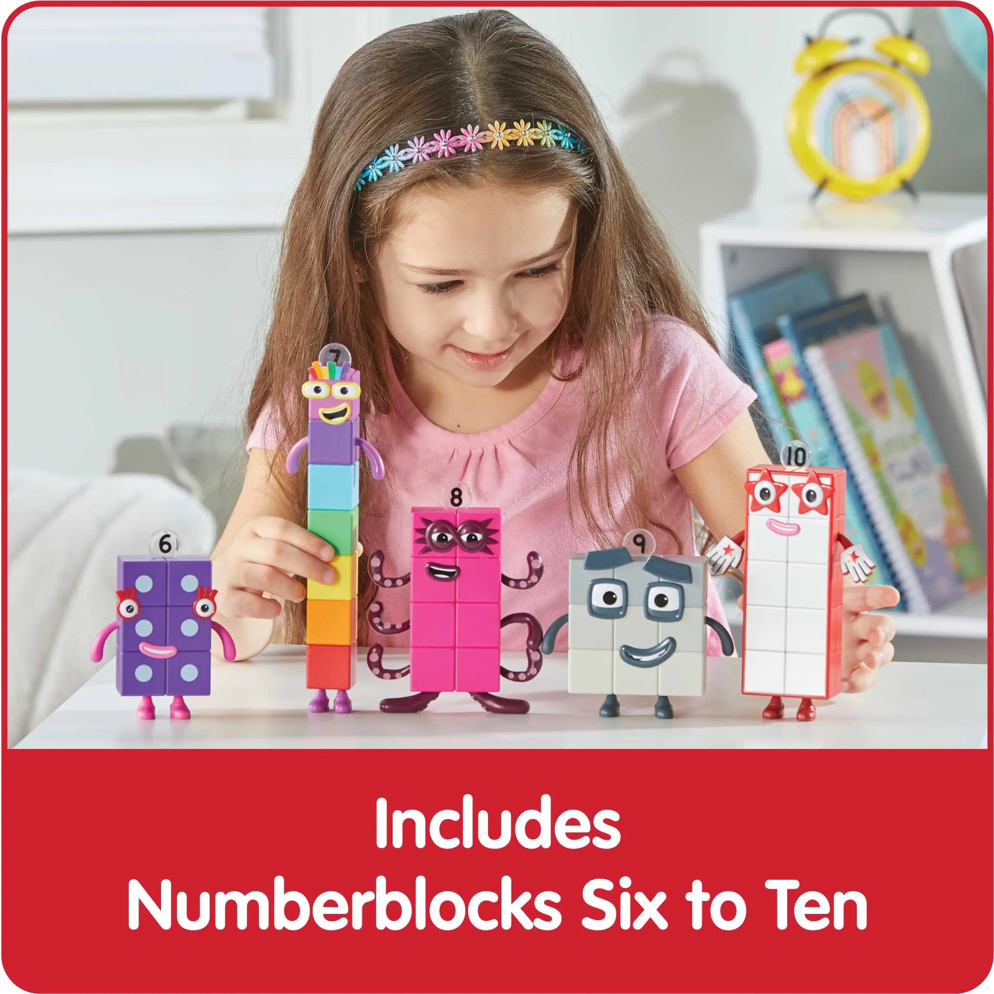 Numberblocks Friends One to Five/Six To Ten Figure Set (2 Types)