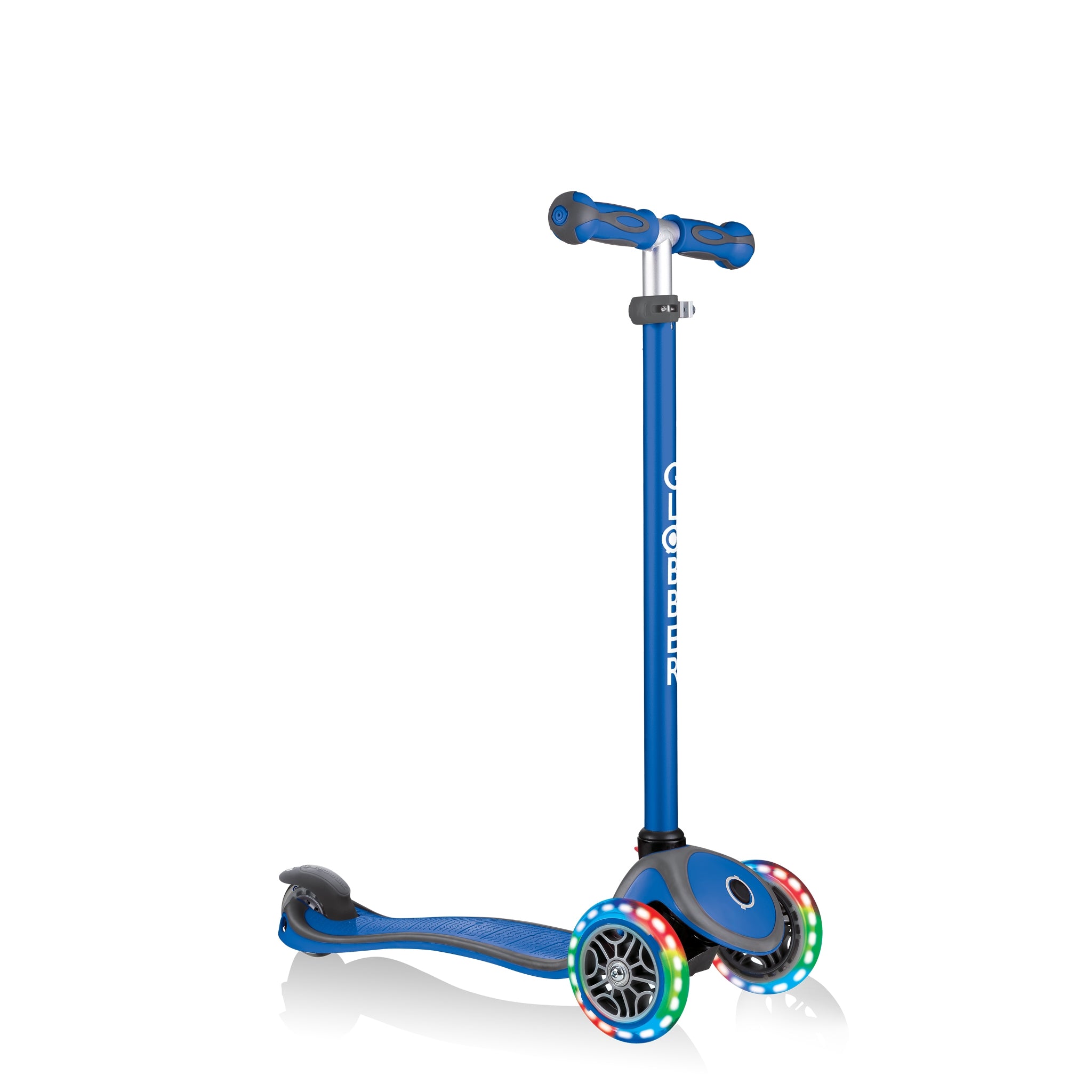 Globber GO•UP (Evo) Comfort Convertible Scooter (LED Wheels) (2 Colours) - Pupsik Singapore