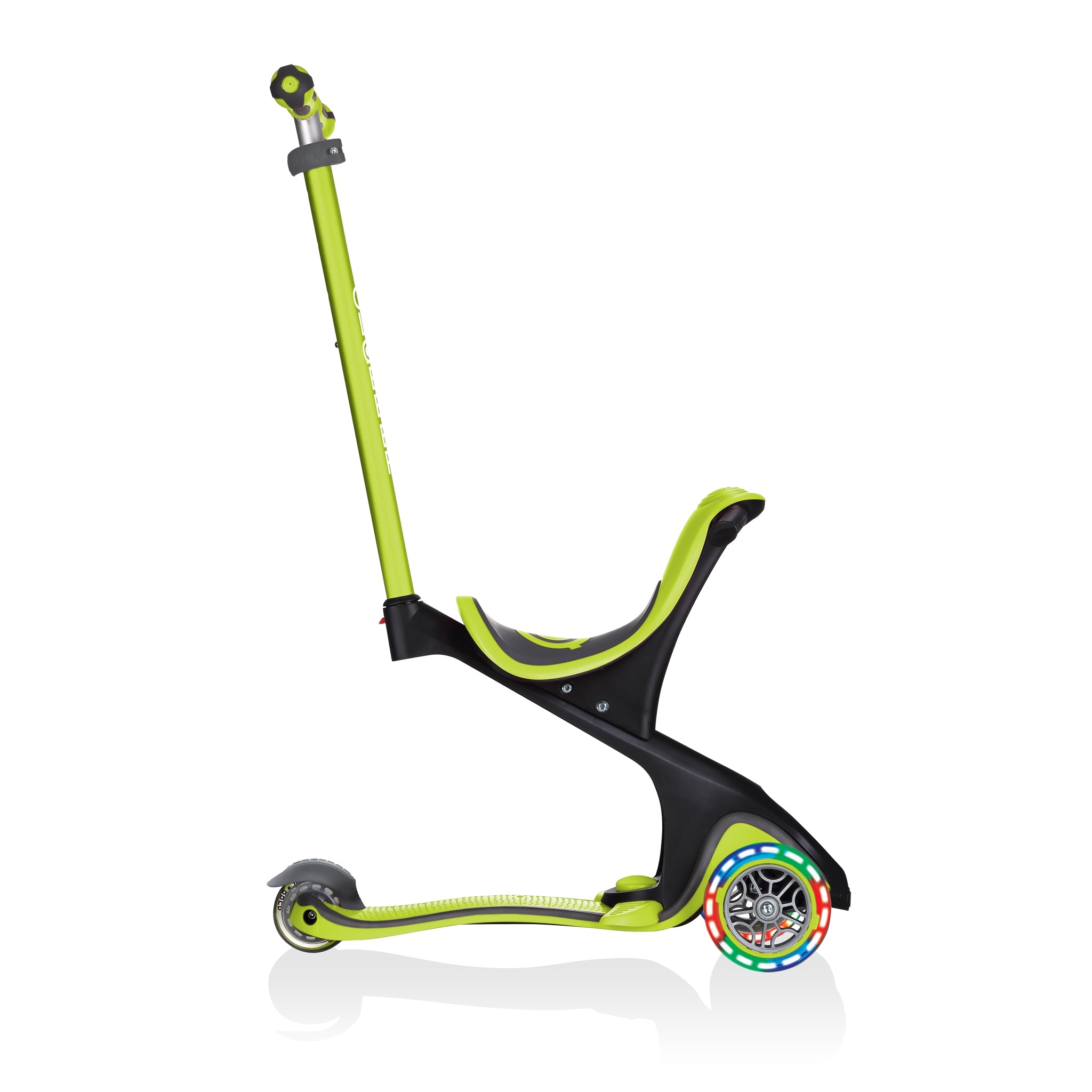 Globber GO•UP (Evo) Comfort Convertible Scooter (LED Wheels) (2 Colours) - Pupsik Singapore