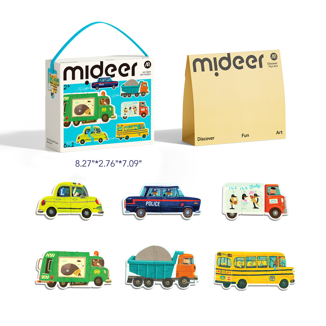 Mideer My First Artist Puzzle (6 Themes) - Pupsik Singapore