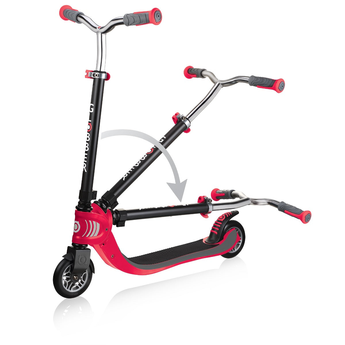 Globber Flow Foldable 125 Scooter - 3 Colors - Pupsik Singapore