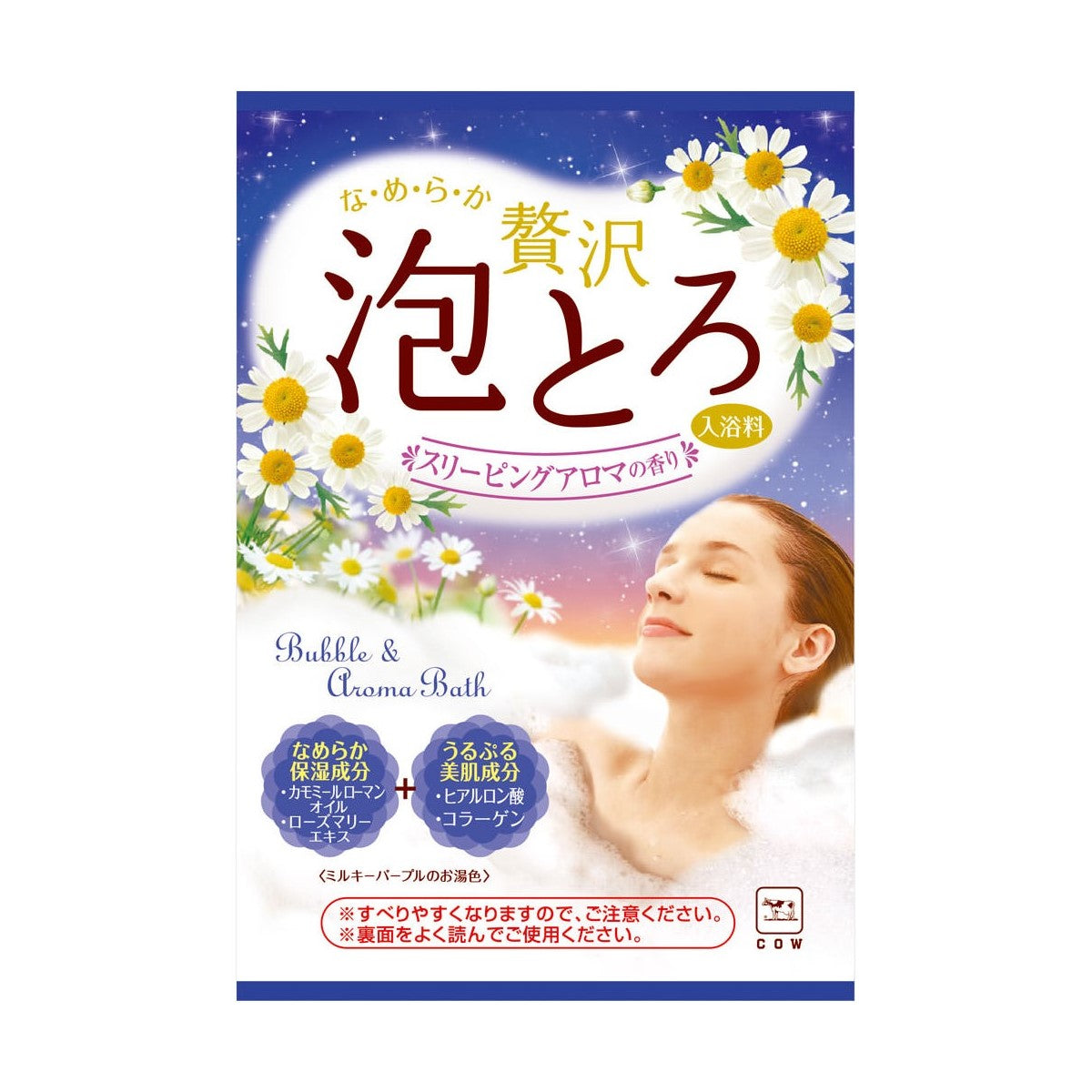 Cow Brand Awatoro Luxury Bubble & Aroma Bath Salt, 30g - Sleeping Aroma (Exp 06/27)