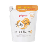 Pigeon Baby Body Foam Soap, 400ml Refill (Moisturizing Type) - Exp 09/27