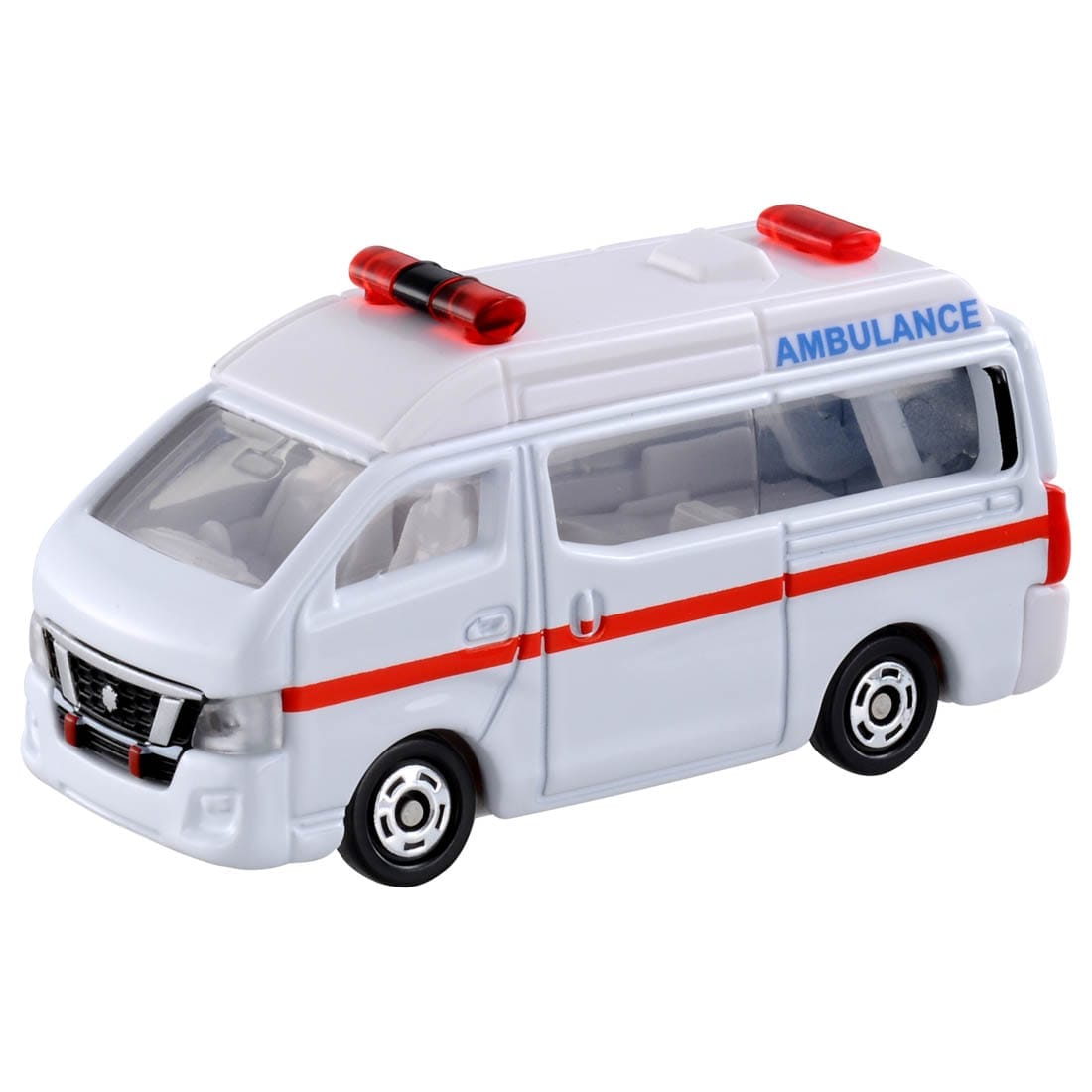 Tomica No.18 Nissan NV350 Caravan Ambulance Collectible Car Toy