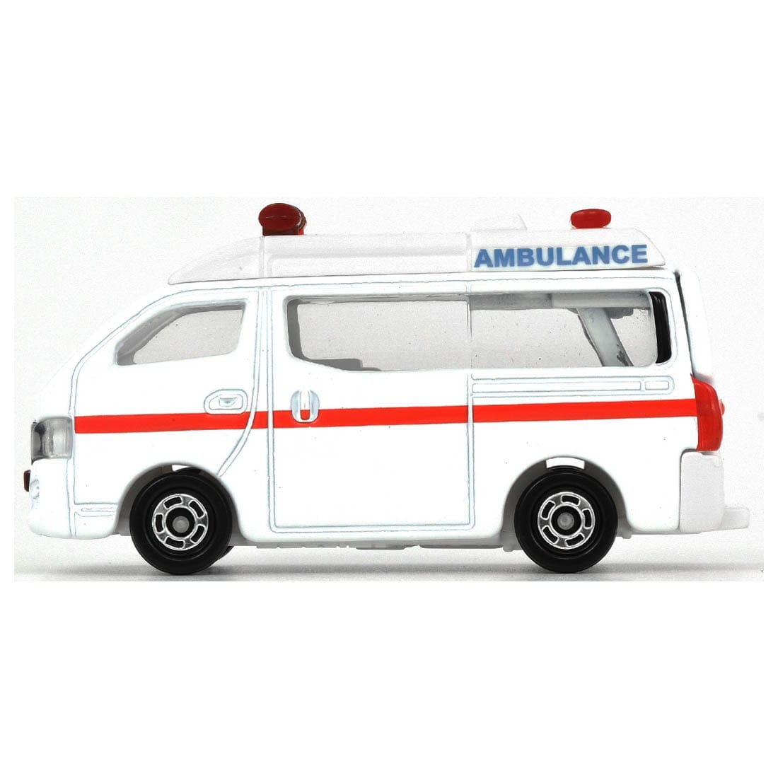 Tomica No.18 Nissan NV350 Caravan Ambulance Collectible Car Toy