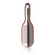 Microplane Elite Coarse Cheese Grater with Catcher - Red