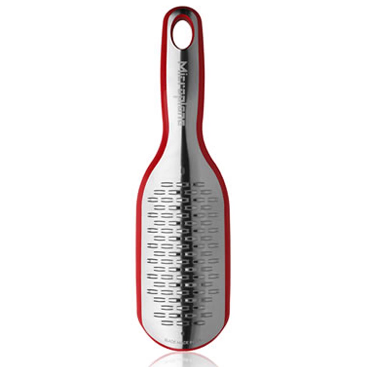 Microplane Elite Ribbon Cheese Grater with Catcher - Red