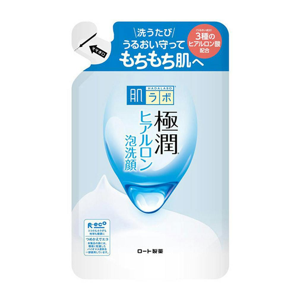 Hada Labo Gokujyun Hydrating Foaming Wash, 140ml Refill Pouch (Exp 02/28)