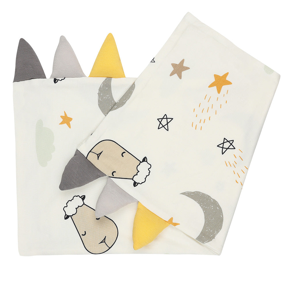 Baa Baa Sheepz Bed-Time Buddy Small Pillow Cover (Multiple Designs) - Pupsik Singapore