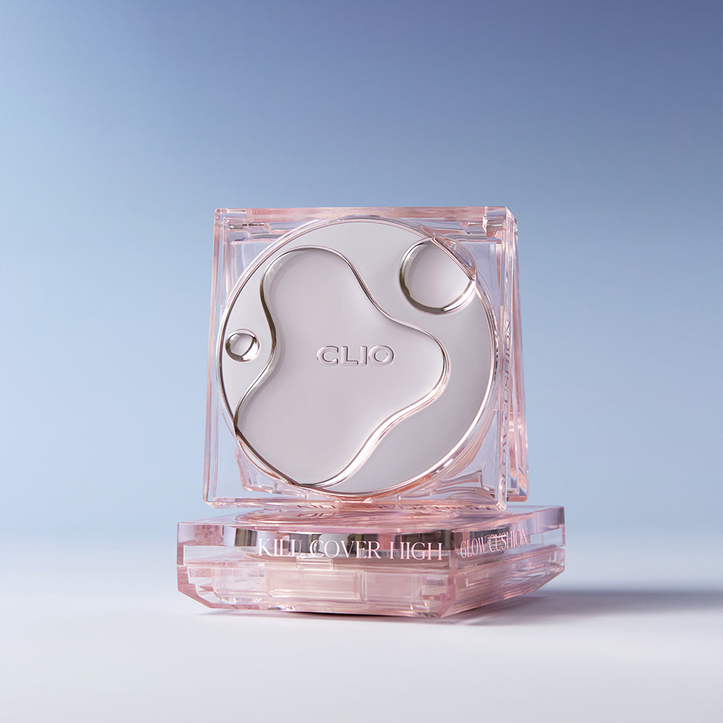 CLIO Kill Cover High Glow Cushion + Refill Set - SPF 50+ PA++++, 14g + 14g (4 Shades)