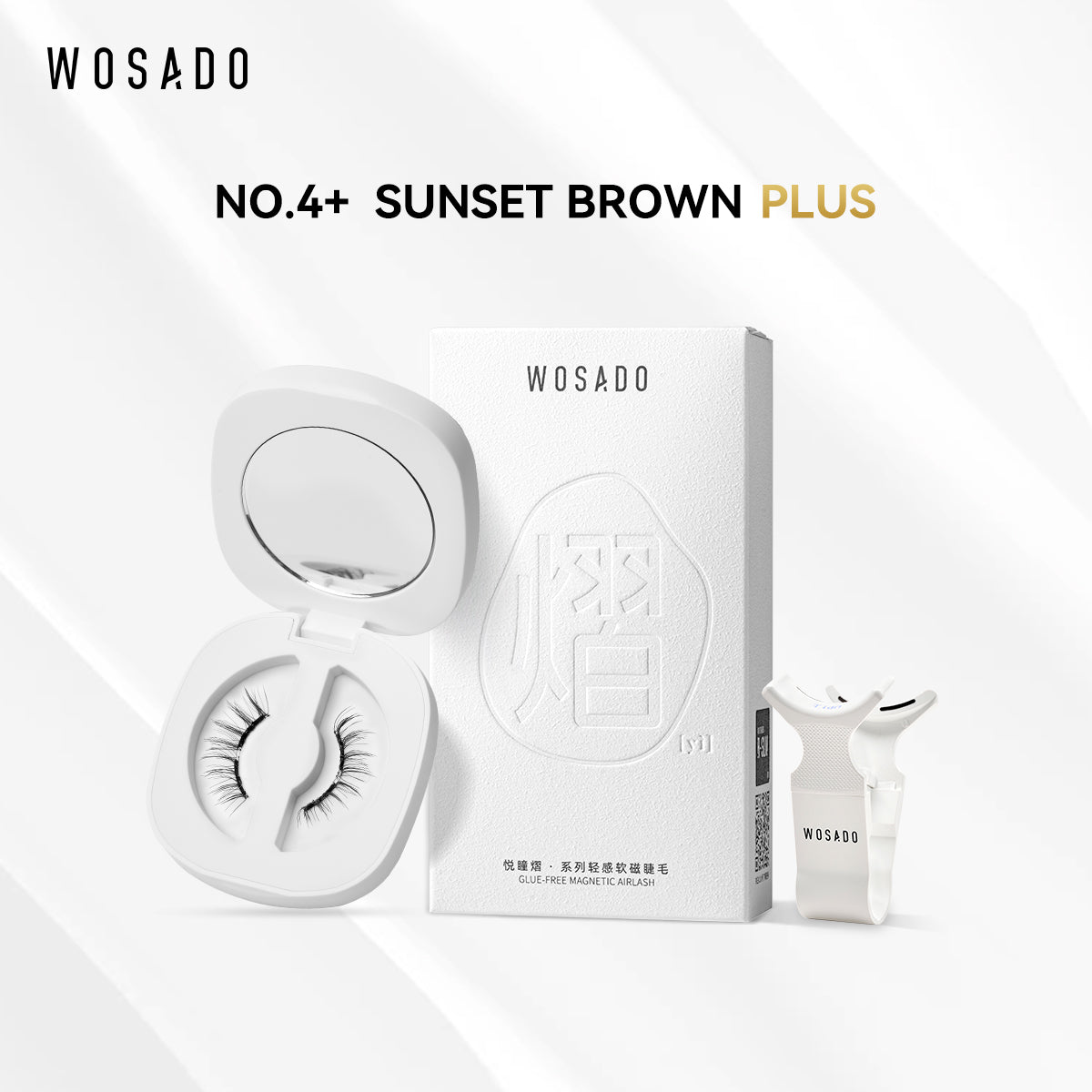 WOSADO Soft Magnetic Eyelashes, Widen/Plus (4 Designs) - Pupsik Singapore