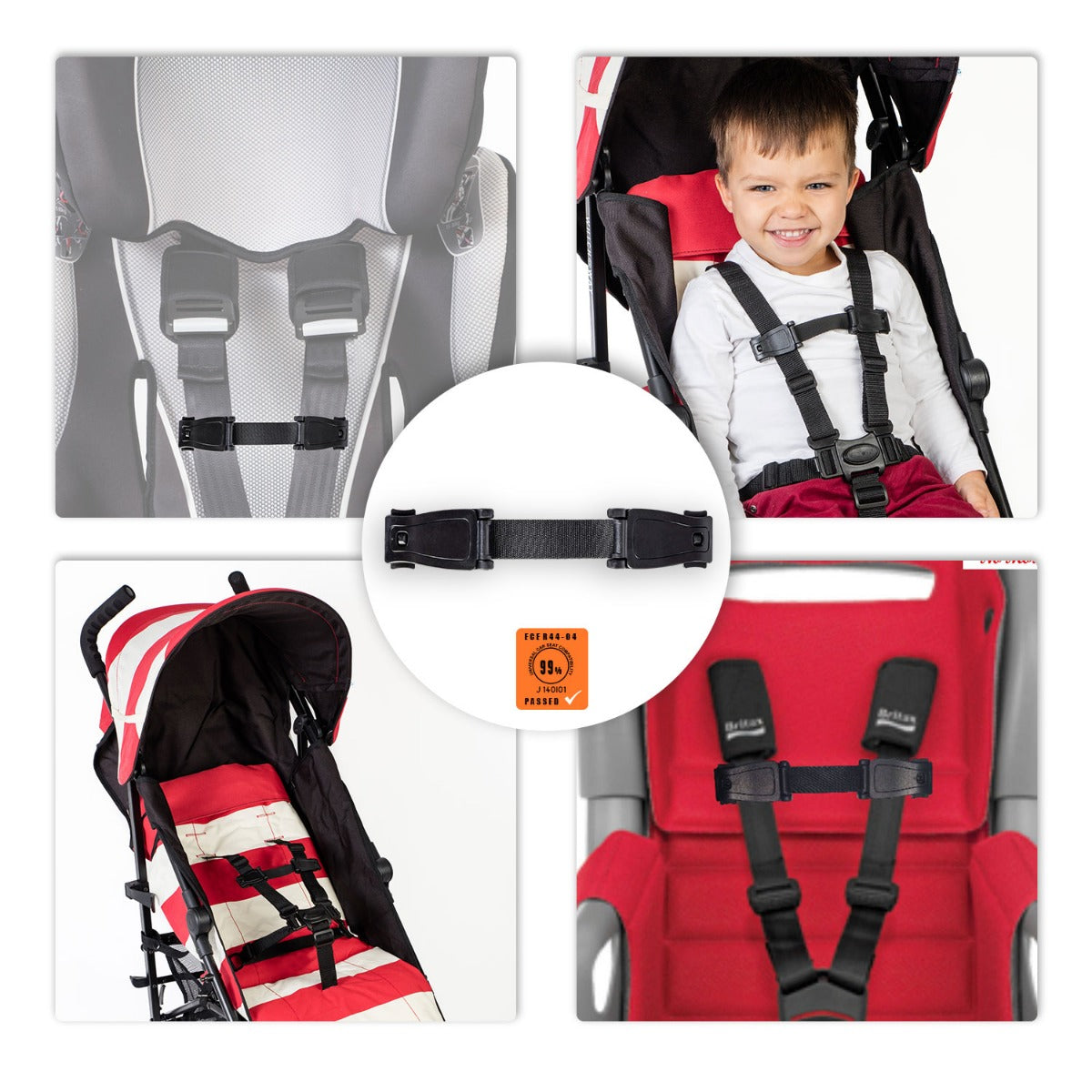 Strap Stop Baby Car Seat/Stroller Strap (4 Colours) - Pupsik Singapore