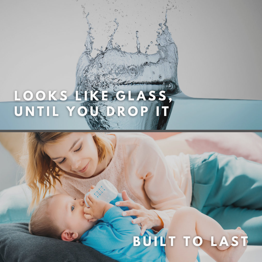 Evorie Tritan Wide-Neck Baby Milk Bottle (160ml/5oz) (3 Colors) - Pupsik Singapore