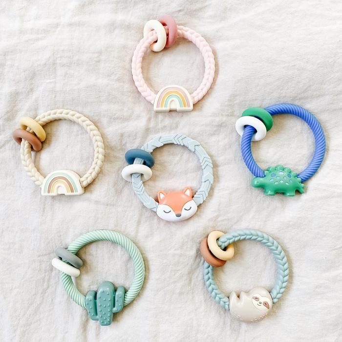 Itzy Ritzy Rattle with Teething Rings