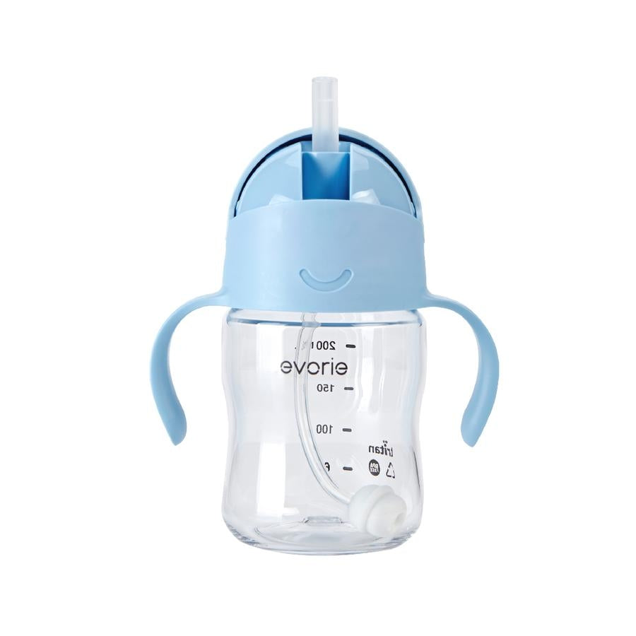 Evorie Tritan Sippy Cup Bottle Gravity Spare Straw Replacement