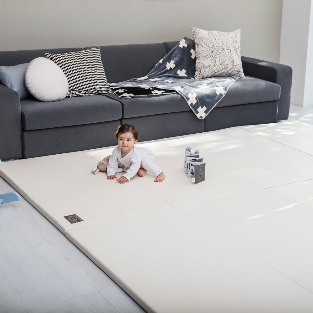 Creamhaus FREE Folding Playmat (210x140x4cm) - Cream