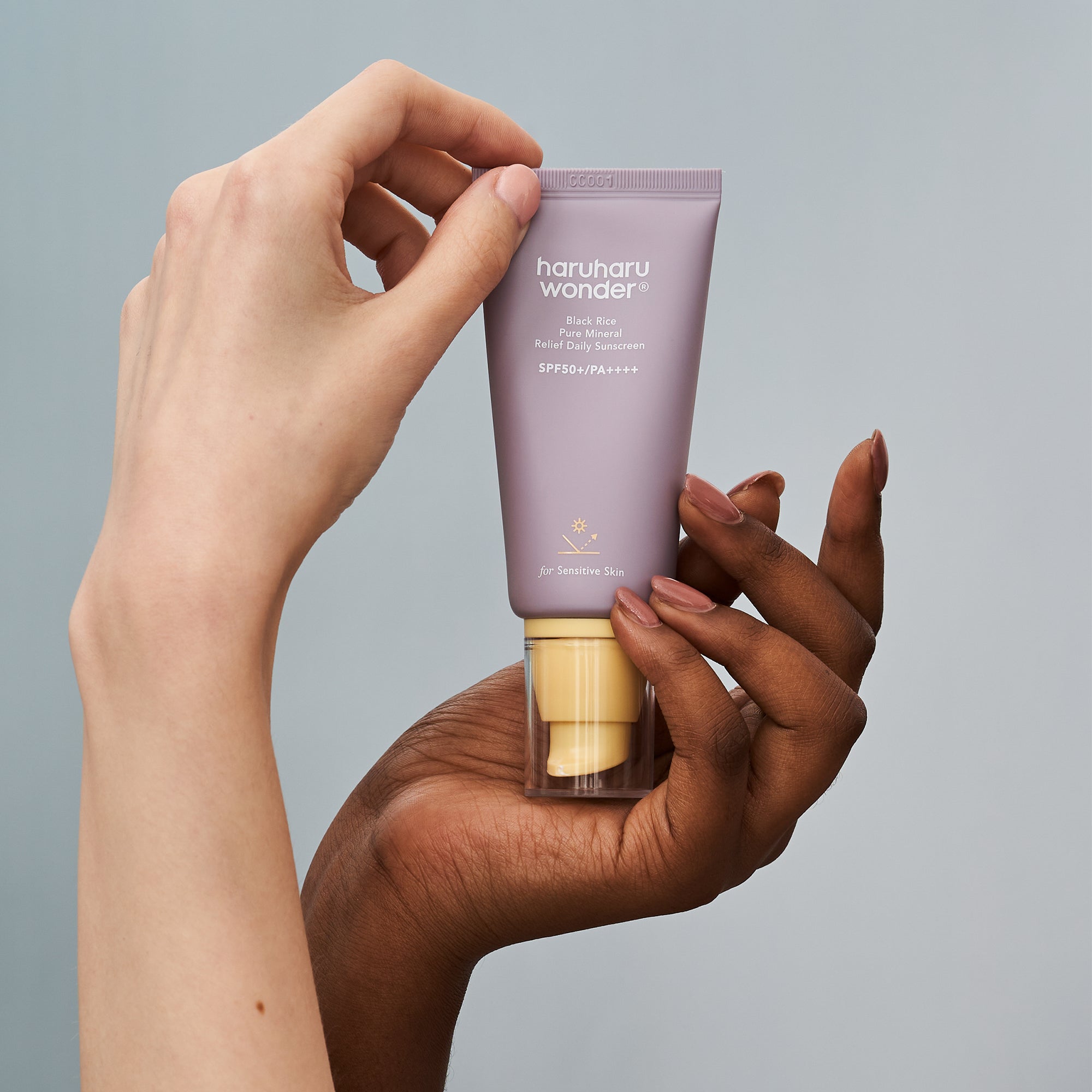haruharu wonder Black Rice Moisture Pure Mineral Relief Sunscreen SPF50+ PA++++, 50ml (Exp 04/28)