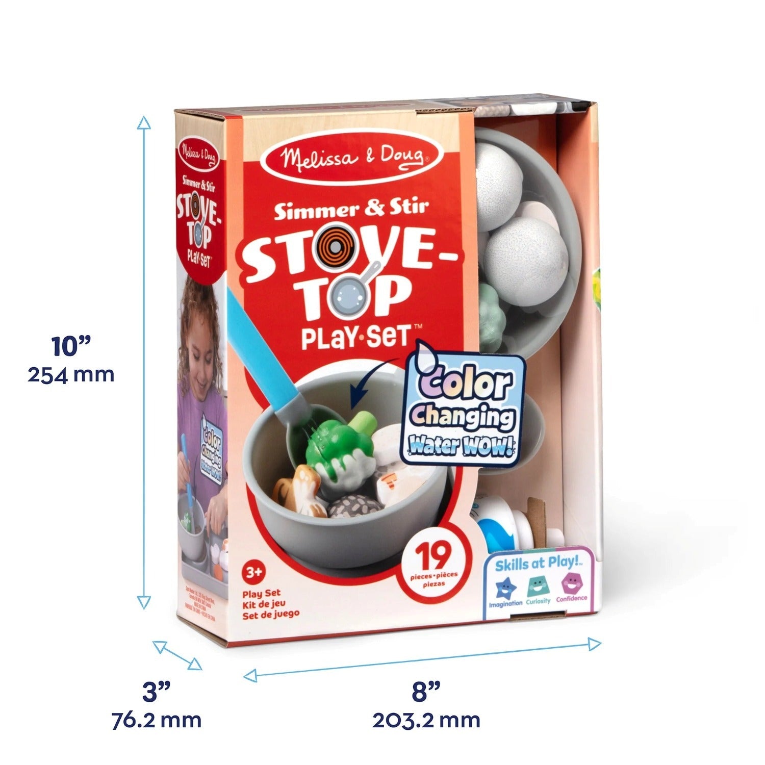 Melissa & Doug Simmer & Stir Stovetop Play Set with Color Changing Water WOW!