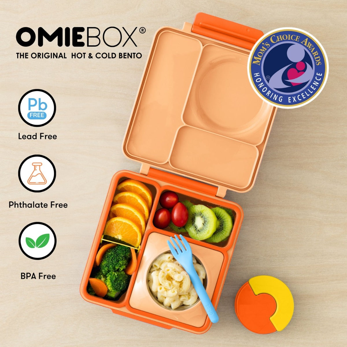 OmieBox Hot & Cold Insulated Bento Box (11 Colours)