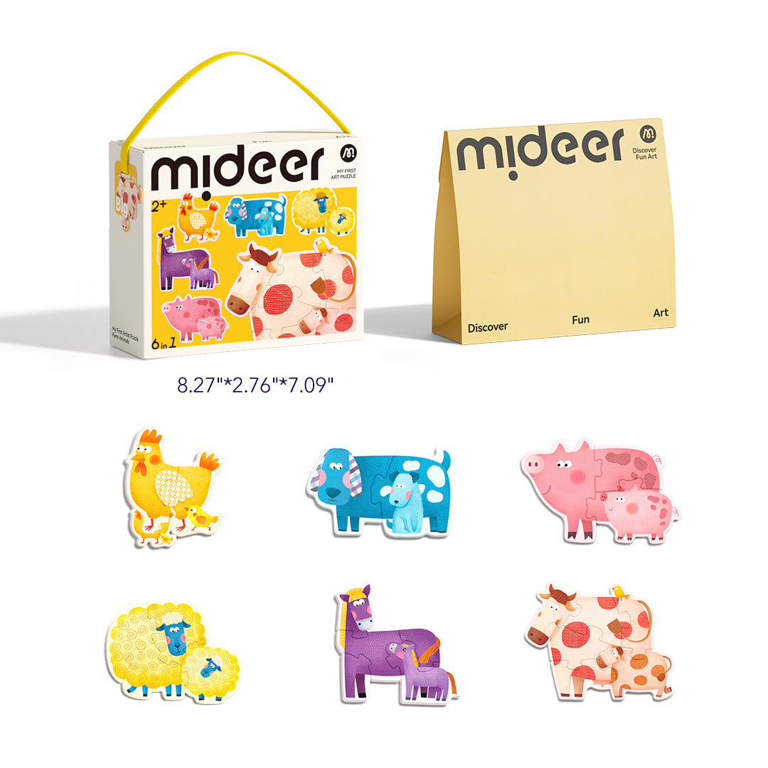 Mideer My First Artist Puzzle (6 Themes) - Pupsik Singapore