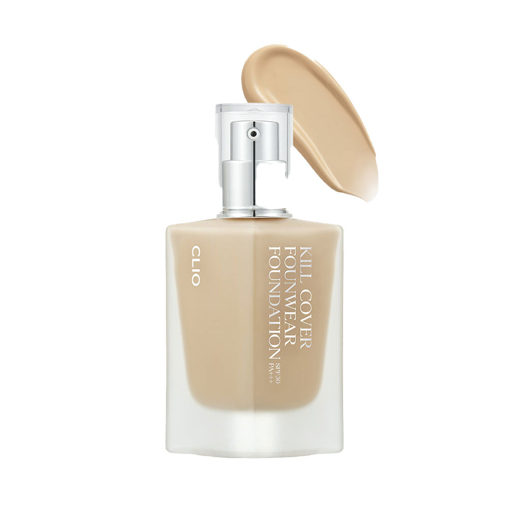 CLIO Kill Cover Founwear Foundation - SPF 30, PA+++, 38g (2 Shades) - Pupsik Singapore