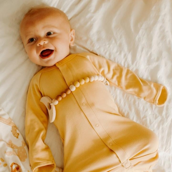 GoumiJamms Bamboo & Organic Cotton Pajamas - Ochre