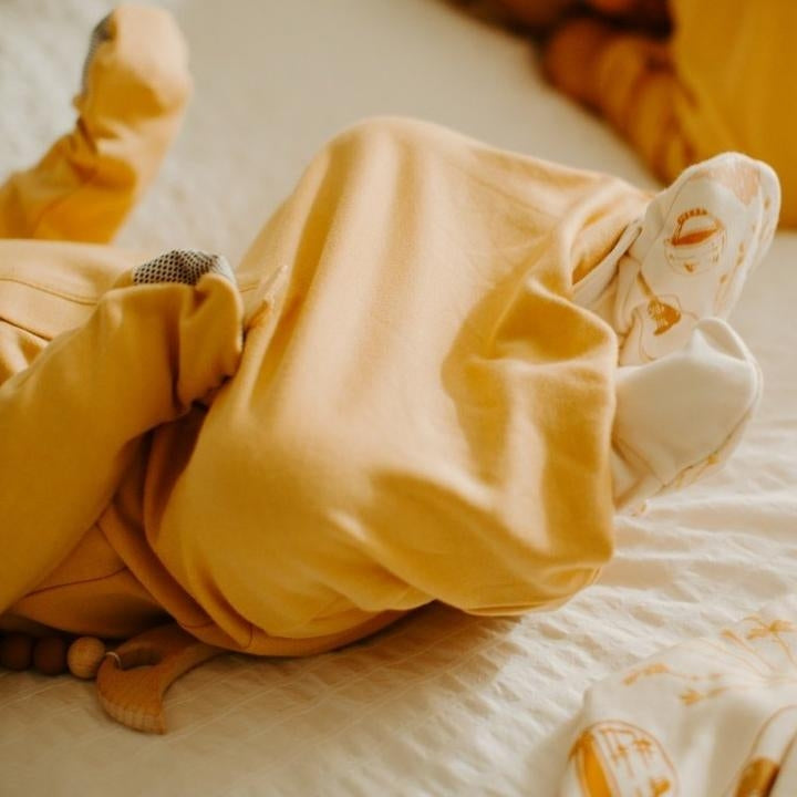 GoumiJamms Bamboo & Organic Cotton Pajamas - Ochre
