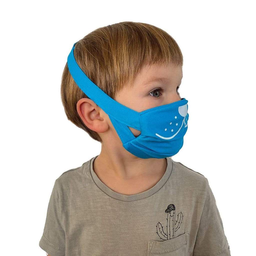 Trunki Reusable Kids Face Masks, 2pk - Blue