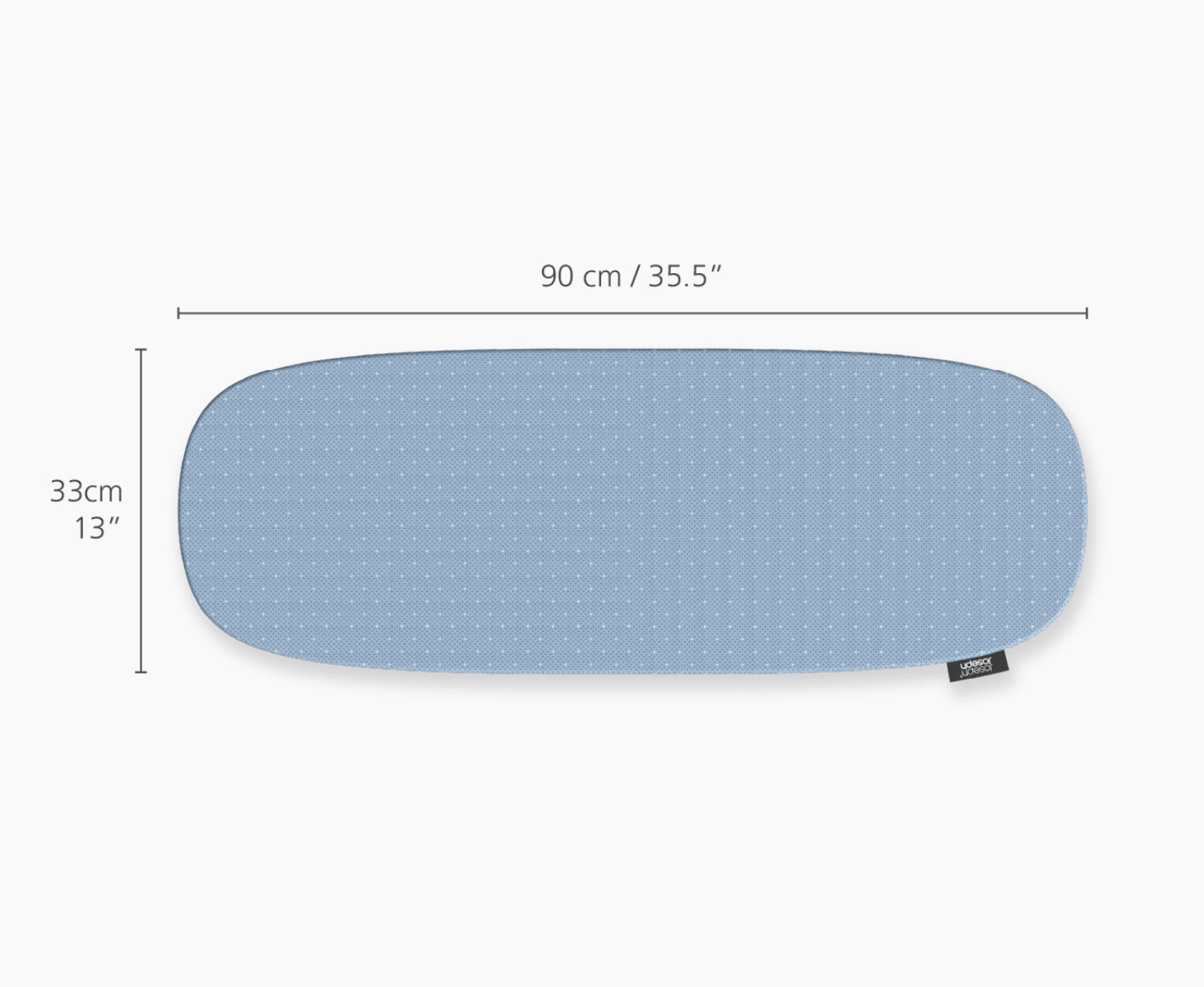 Joseph Joseph Pocket Folding Ironing Board - Grey