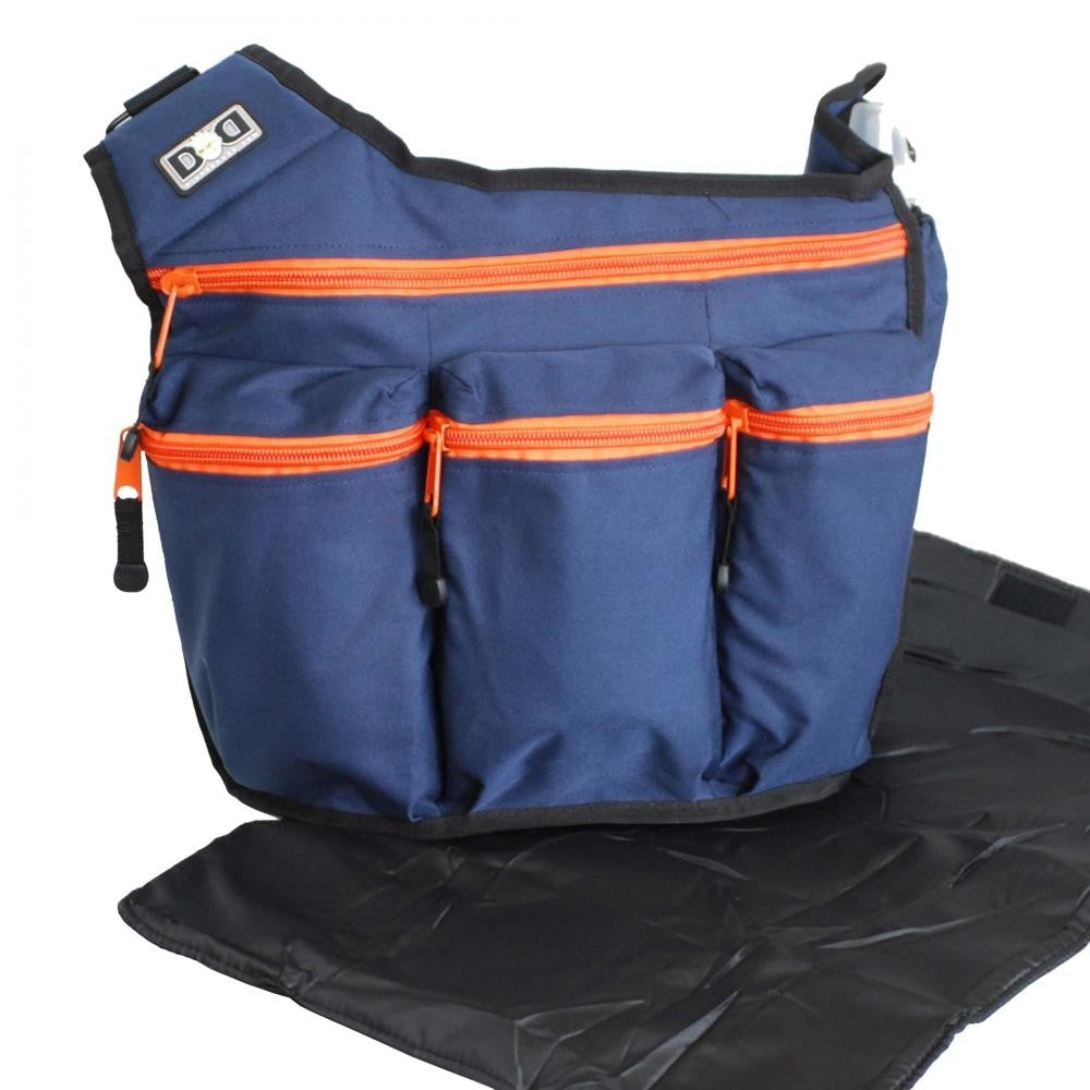 Diaper Dude Original Messenger Bag (7 Designs) - Pupsik Singapore