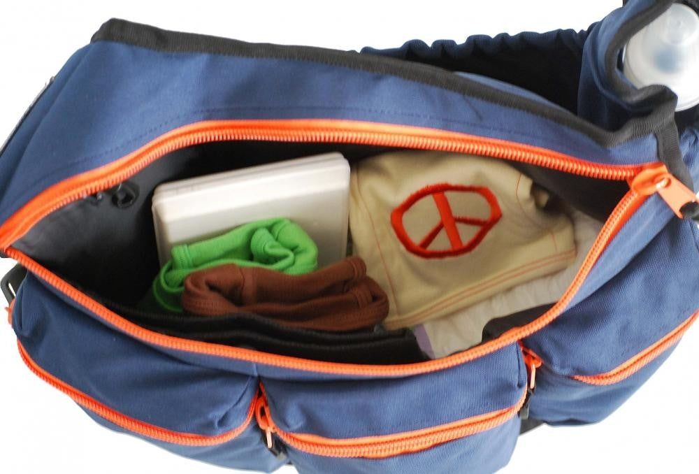 Diaper Dude Original Messenger Bag (7 Designs) - Pupsik Singapore