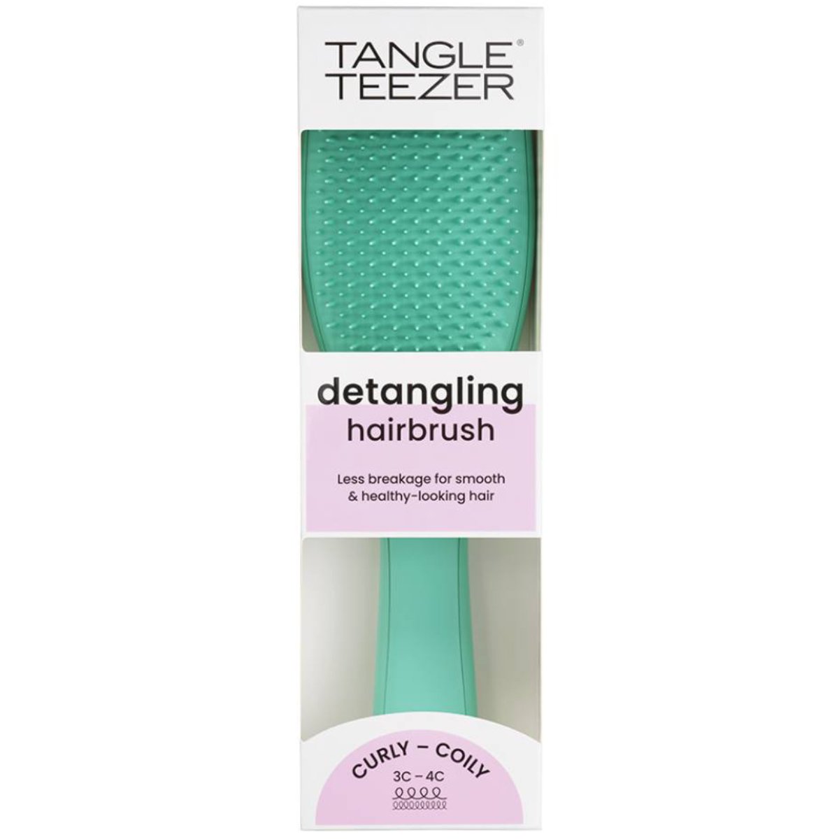 Tangle Teezer The Ultimate Detangler Regular Hairbrush, Curly & Coily (2 Designs)