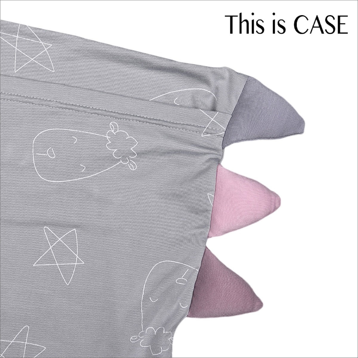 Baa Baa Sheepz Bed-Time Buddy Small Pillow Cover (Multiple Designs) - Pupsik Singapore