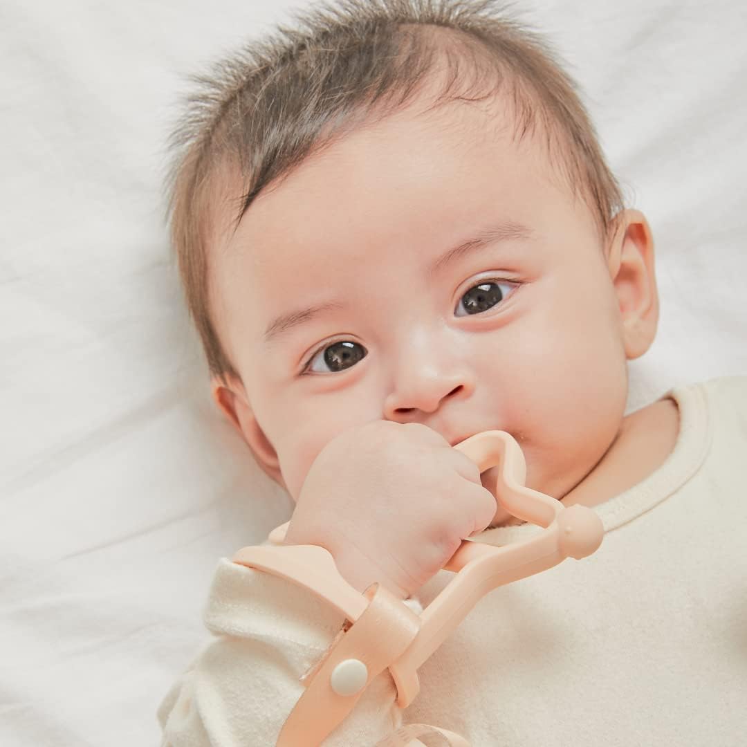 Moyuum Silicone Baby Wristband Teether Gift Set (2 Teethers + 1 Case) - 5 Designs - Pupsik Singapore