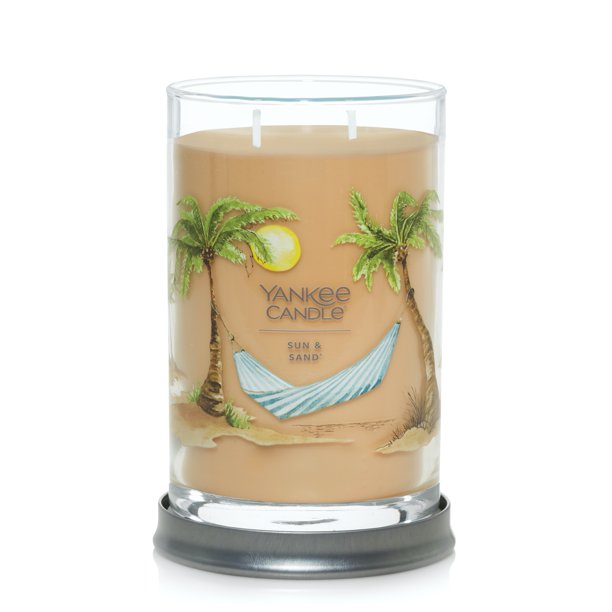 Yankee Candle Signature Large Tumbler Candle, 2-wicks (20oz) - Sun & Sand