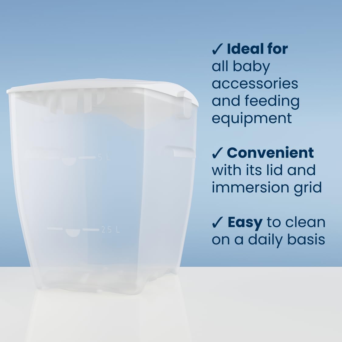 Milton Cold Water Portable Steriliser