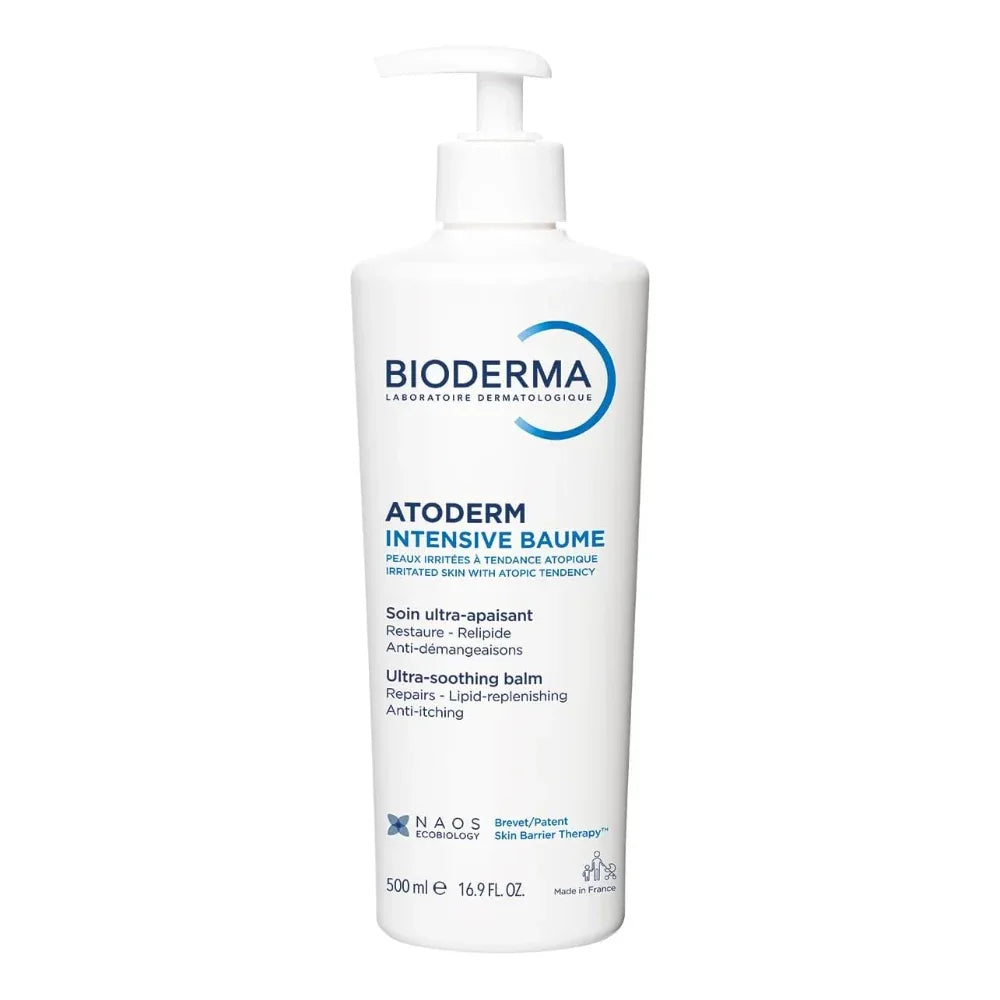 Bioderma Atoderm Intensive Baume Ultra-Soothing Balm, 500ml (Exp 02/28) - Pupsik Singapore