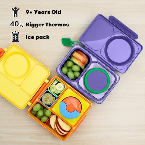 OmieBox UP Hot & Cold Bento Lunch Box (5 Colors)