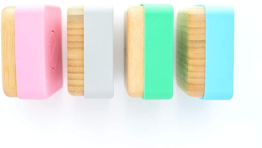Eco Rascals Snack Pots, 2 pk - Pink, Grey - Pupsik Singapore