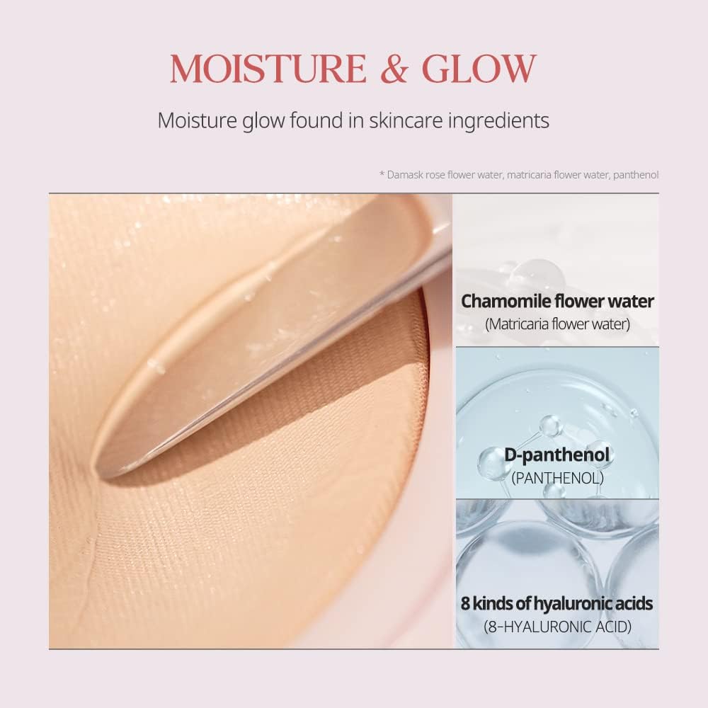 CLIO Kill Cover Mesh Glow Cushion + Refill Set - SPF50+ PA++++, 15g + 15g (3 Shades)