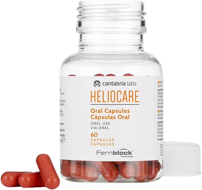 Heliocare Oral Capsules Sunscreen, EU (60 caps) - exp 05/27
