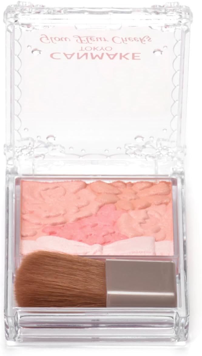 Canmake Glow Fleur Cheeks (3 Colors) - Pupsik Singapore